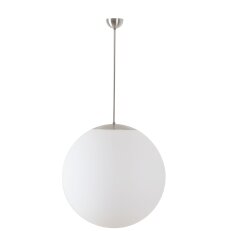 Závěsné svítidlo se skleněným stínidlem OSMONT ADRIA P5 3x10W IP40 E27 nerez
