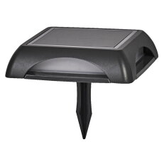 LEDVANCE Endura Style Solar Utili Square Wall and Ground Dark Gray