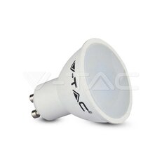 LED Spotlight 4.5W GU10 SMD White Plastic Milky Cover 6400K, VT-1975 SKU211687