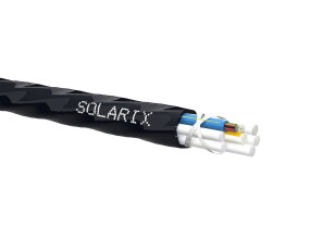 Zafukovací kabel MICRO Solarix 12vl 9/125 HDPE Fca černý 70299129