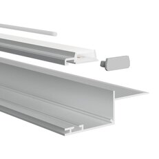 Záslepka KLUŚ ONISA pro LED hliníkové profily šedá, C24100C02