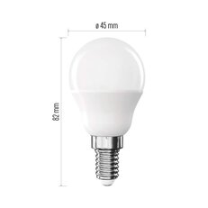 LED žárovka Classic Mini Globe E14 4,2 W (40W) 470 lm neutrální EMOS ZQ1E23.3