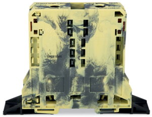 2vodičová průchozí svorka 95 mm, Tmavě š