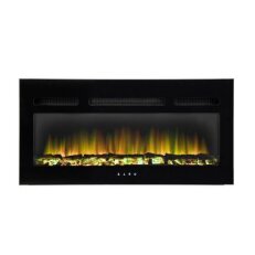 Vestavný elektrický krb 1000 W/2000 W, 91,5x45x17 cm FK TECHNICS 5004279