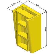 Kabelová klínová svorka CABLE WEDGE CLAMPS FKK 07 LAPP 52026050