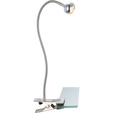 Stolní svítidlo SERPENT nikl LED 3W 3,6V, 150lm, 3000K GLOBO 24109K