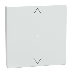 Klapka, Merten System D, (nahoru/dolů), lotus white, lesklý plast MEG5215-6035