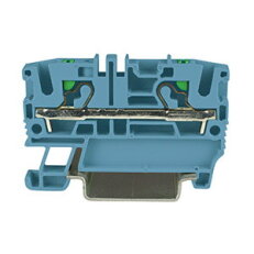 Pružinová řadová svorka push-in EFC.4/BL modrá MOREK EFC400BL