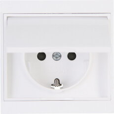 911513086 Earthed socket outlet with hin