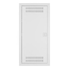 Multimediální rozvodnice nástěnná IP30, perforovaná dvířka, 728x358x94mm