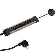 CONNECTUS 6xCEE7/3 1xFTS 2,0m CEE7/7 Gra