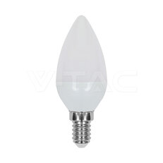 3,7W LED Candle Bulb E14 CREE Chip 6500K VT-1818, V-TAC SKU2141226