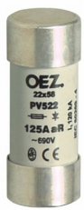 PV522 80A gR Pojistková vložka AC690V/DC250V 22x58 gR pro polovodiče OEZ:13795