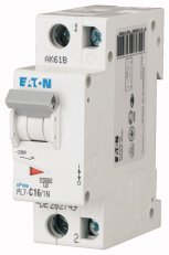 Jistič Eaton PL7-B16/1N 16A 1+N-pólový (10kA) 262740