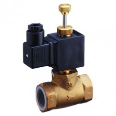 Magnetický ventil 230V 50 Hz 12VA s ručním resetem černá GEWISS GW30522