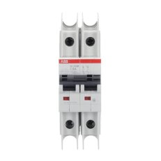 ABB SU202M-C6 jistič char. C 10kA 6A 2P  dle UL489 a CSA 22.2 No. 5