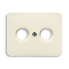 ABB Alpha Exclusive 1710-0-2454 Kryt zásuvky televizní a rozhlasové