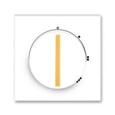 Kryt otočného 3stupnového ovladače 3294M-A00170 43 bílá/ledová oranžová Neo ABB