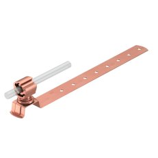 OBO 157 FK-CU 280 Střešní držák vedení, 8mm, měď, Cu