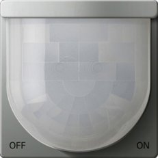 KNX Hlásič pohybu, Komfort 2,20m System 55 barva nerez GIRA 2051600