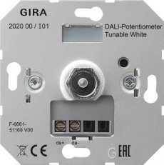 potenciometr DALI Tunable WH vložka GIRA 202000