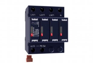 Svodič rázového přepětí HSA-75/4+0 S SPD typ 2+3 HAKEL 24512