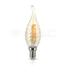 LED Bulb - 4W Filament  E14 Candle Tail