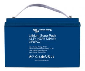 Victron Energy LiFePO baterie 12,8V/100Ah Lithium SuperPack High Current