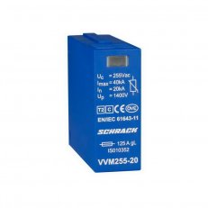 Zásuvný modul svodiče TII - varistor VVM 255/20 - Vartec SCHRACK IS010352--