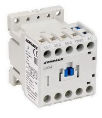 Stykač 3pólový CUBICO Mini, 4 kW, 9 A, 1R, 24 VDC SCHRACK LZDM0925--