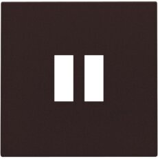 Kryt USB nabíječky-DARK BROWN NIKO 124-68001