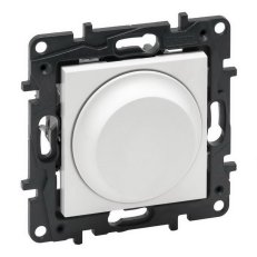 NILOÉ STEP STMÍVAČ OTOČNÝ 300W HLINÍK  LEGRAND 863352