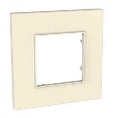 Unica Quadro Krycí rámeček jednonásobný, Pearl SCHNEIDER MGU4.702.35