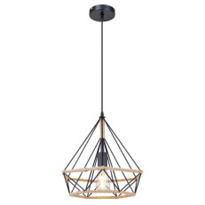 Závěsné svítidlo ULLEU černá 1xE27, max. 60W 230V GLOBO 69029
