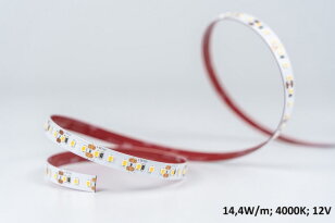 LED pásek ALUMIA pro hliníkové profily 14,4W/m, 2700K, 12V 4000K ALUMIA CH032