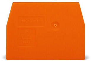 Přepážka tloušťka 1 mm oranžová Wago 870-947
