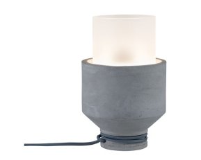 Stolní lampa Neordic Helin sklo/beton 796.19 PAULMANN 79619
