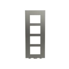 Kryt AUDIO tabla velikost 1/4 (135 mm) ušlechtilá ocel 41394CF-S ABB