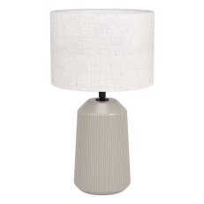 Stolní svítidlo CAPALBIO E27 písková/bílá 1X40W EGLO 900823