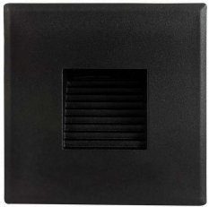 Nástěnné vestavné LED svítidlo DECENTLY IP44 S2 Black 1,5W CCT GREENLUX GXLL271