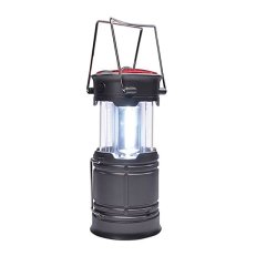 LED nabíjecí kempingové svítidlo s lucernou, 200lm, šedá SOLIGHT WN39