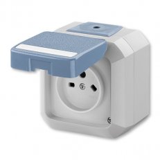 ABB Variant+ 5515N-C05525 M Zásuvka technická venkovní,plast,vzor K,IP54