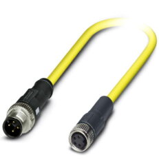 SAC-4P-M12MS/ 0,5-542/M8 FS BK Kabel senzoru/aktoru 1406216