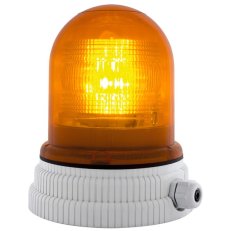 Maják LED s vývodkou TYPE 200 240V, AC, IP55, M20, oranžová, světle šedá 26282