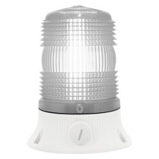Maják zábleskový MINIFLASH X 12/24 V, ACDC, IP54, čirá, světle šedá SIRENA 63758