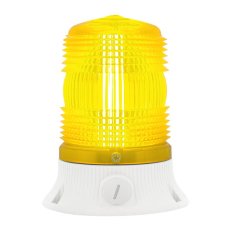 Maják LED MINIFLASH LED FLR S 90/240V, AC, IP54, žlutá, světle šedá 66515