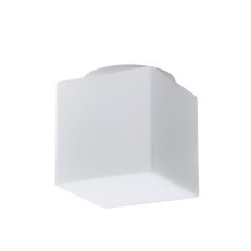 Přisazené LED svítidlo se skleněným stínidlem OSMONT APUS 3 7W IP44 3K bílá