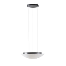 Závěsné LED svítidlo se skleněným stínidlem AURA LE5 24W IP40 DALI 3/4K černá