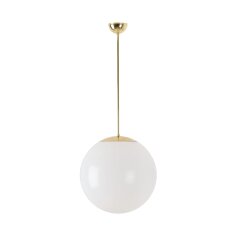 Závěsné LED svítidlo s plastovým stínidlem ISIS P3 PE 27W IP40 DALI 4K mosaz