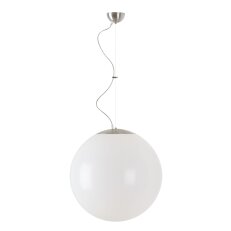 Závěsné LED svítidlo s plastovým stínidlem OSMONT ISIS L4 PE 41W IP40 3K nerez